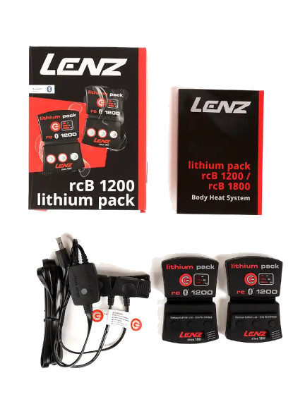 LENZ LITHIUM PACK rcB 1200 šildančių baterijų komplektas